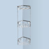 Augustus corner shower basket chromed - Image 3