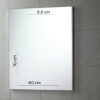Jackson espejo irrompible 60x70 super mirror - Imagen 2
