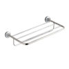 Ascot shelf for towels chromed