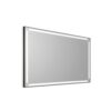 Paul mirror 120x80 with matt black frame