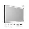 Paul mirror 120x80 with matt black frame - Image 3