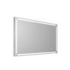 Paul mirror 120x80 with brushed frame
