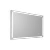 Paul mirror 120x80 with brushed frame
