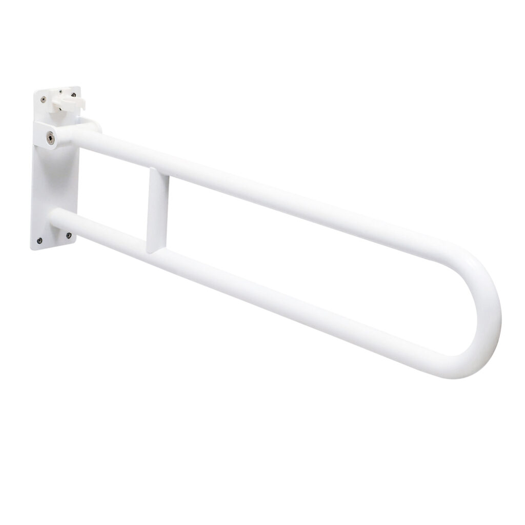 Fortis folding safety handle white – Gedy