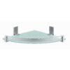 Cloud hanging shower rack brushed