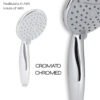 Tech 08 douchette 3 jets chrome – Image 4