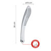 Tendence 02 doccetta 1 getto bianco/cromato - immagine 2