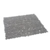 River tappeto antiscivolo doccia 54x54 cm grigio