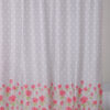 Lady mary tenda doccia in tessuto 240x200 cm grigio/rosa