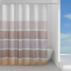 Spiaggia tenda doccia in tessuto 240x200 cm beige/marrone