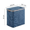 Yoshi laundry basket 87 lt blue - Image 2