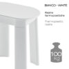 Tetra stool white - Image 5