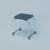 Prima classe taburete antracita/cromado - Imagen 2