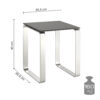 Prima classe taburete antracita - Imagen 2