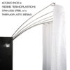 Pieghella 180° sans rideau de douche chrome – Image 3