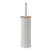 Kenta porte-brosse wc naturel/blanc mat