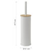Kenta porte-brosse wc naturel/blanc mat – Image 2