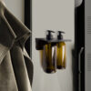 Grouper double bottle holder wall bracket for shower matt black - Image 3