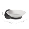 Felce porte savon noir mat – Image 2