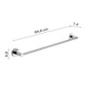Felce plus towel holder 60 cm chromed - Image 2
