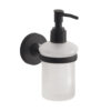 Felce plus dosificador de jabon negro mate