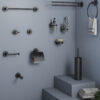 Felce plus dosificador de jabon negro mate - Imagen 4