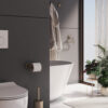 Tonga towel holder 60 cm matt gold - Image 3